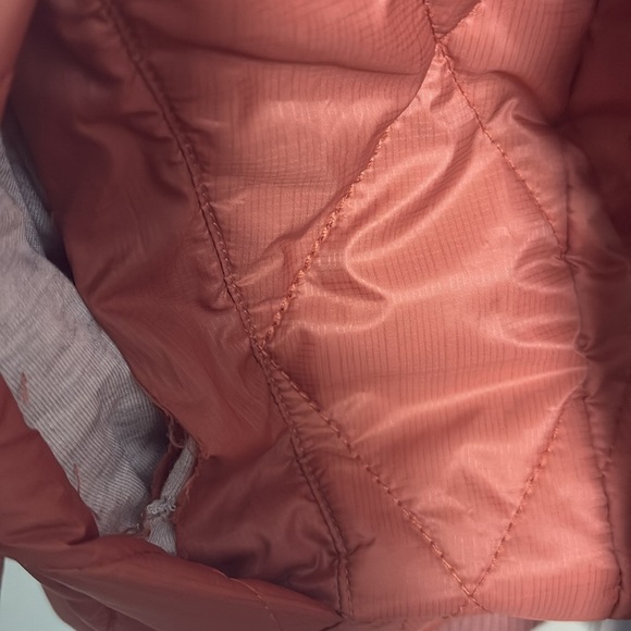 Free People Movement Orange quilted bomber jacket small - Picture 6 of 7